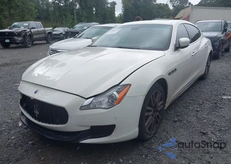 2015 Maserati Quattroporte S Q4 from USA, damaged, VIN ZAM56RRA3F1151837